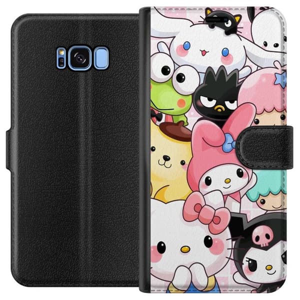 Samsung Galaxy S8 Tegnebogsetui Kawaii Sanrio Crew