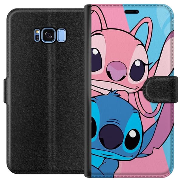 Samsung Galaxy S8 Lompakkokotelo Stitch & Angel