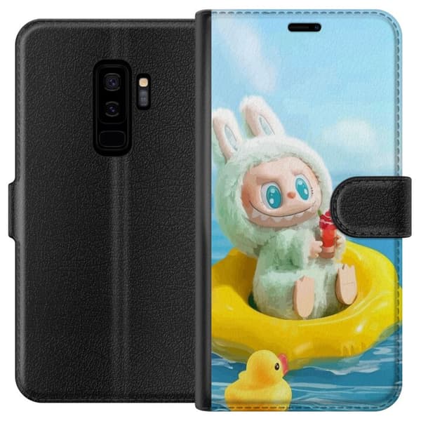 Samsung Galaxy S9+ Tegnebogsetui Labubu Macaron-serie