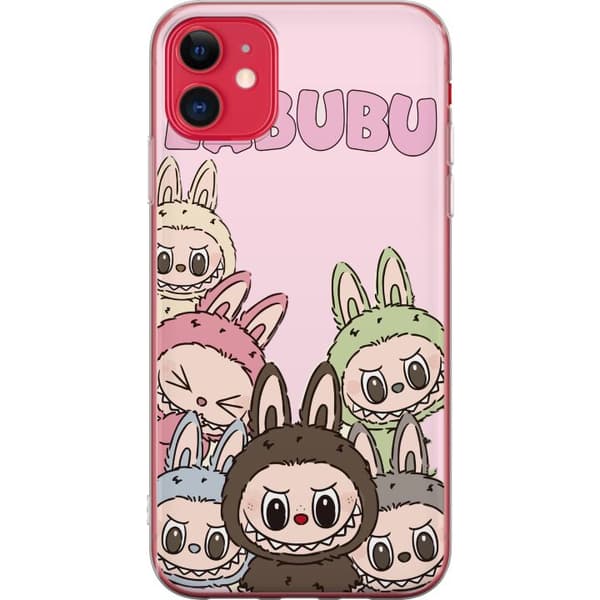 Apple iPhone 11 Genomskinligt Skal Labubu Classics