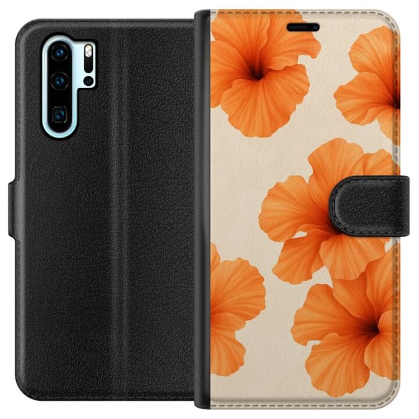 Huawei P30 Pro Tegnebogsetui Papaya Punch