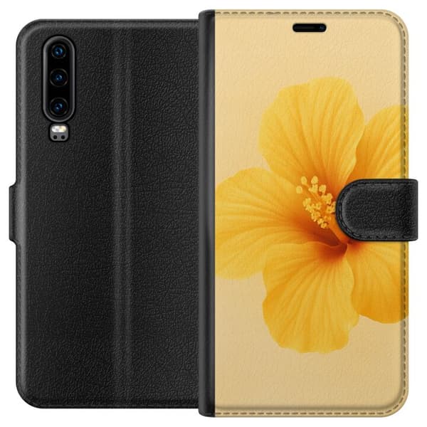 Huawei P30 Tegnebogsetui Lemon Zing