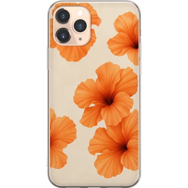 Apple iPhone 11 Pro Läpinäkyvä kuori Papaya Punch