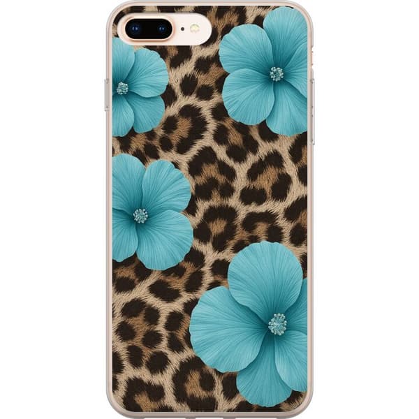 Apple iPhone 8 Plus Gennemsigtig cover Blossom Beast