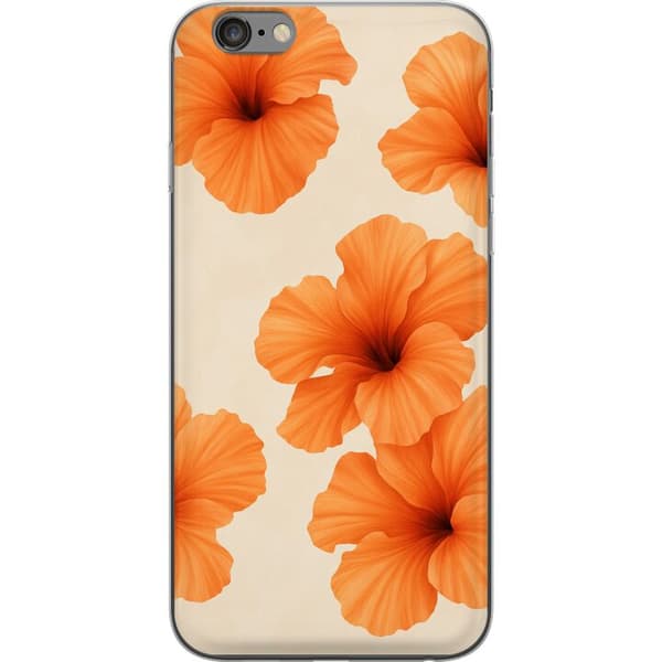 Apple iPhone 6s Plus Genomskinligt Skal Papaya Punch