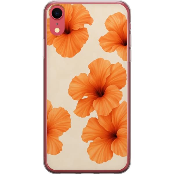 Apple iPhone XR Gennemsigtig cover Papaya Punch