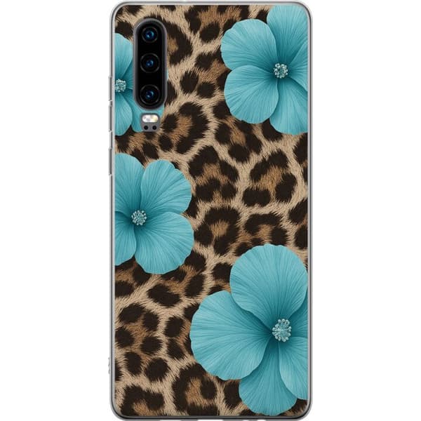 Huawei P30 Gjennomsiktig deksel Blossom Beast