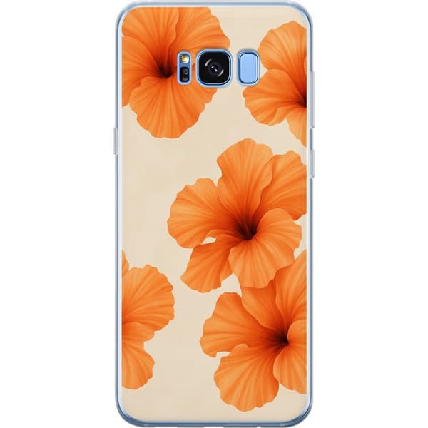 Samsung Galaxy S8+ Gjennomsiktig deksel Papaya Punch