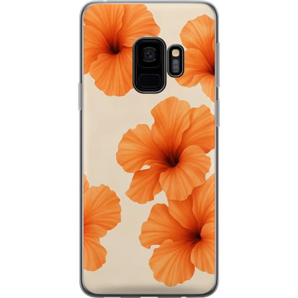 Samsung Galaxy S9 Gennemsigtig cover Papaya Punch