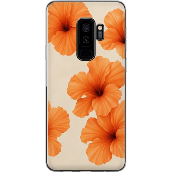 Samsung Galaxy S9+ Läpinäkyvä kuori Papaya Punch