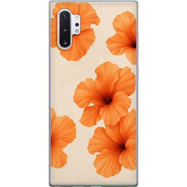 Samsung Galaxy Note10+ Läpinäkyvä kuori Papaya Punch