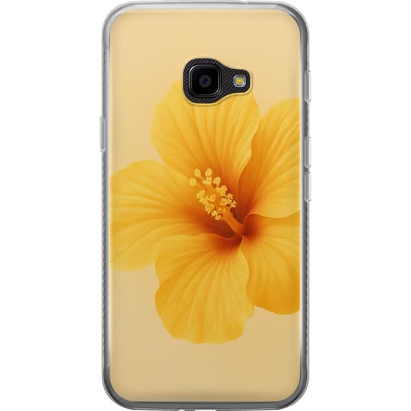 Samsung Galaxy Xcover 4 Läpinäkyvä kuori Lemon Zing