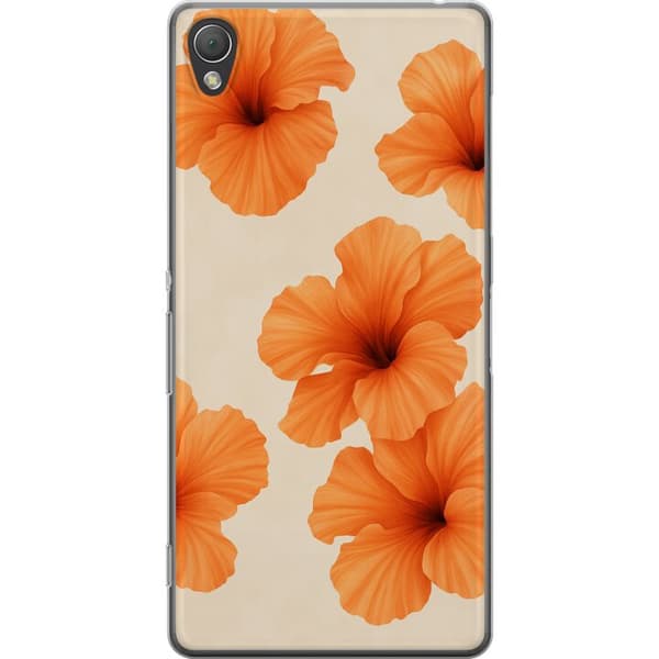 Sony Xperia Z3 Gennemsigtig cover Papaya Punch