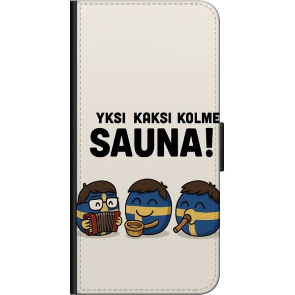 Samsung Galaxy Alpha Plånboksfodral Festivalen Kaj Bara Bada Bastu
