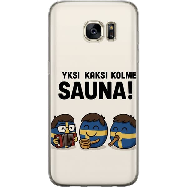 Samsung Galaxy S7 edge Gjennomsiktig deksel Festivalen Kaj Bara Bada Badstuen