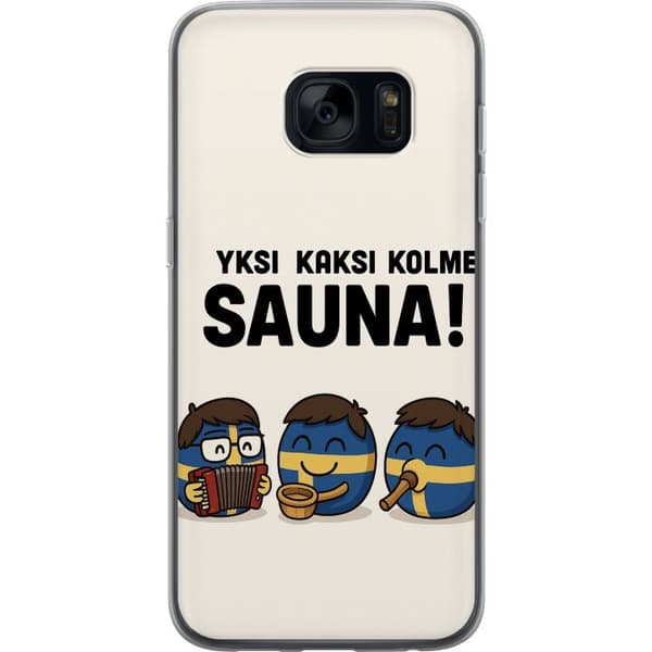 Samsung Galaxy S7 Gjennomsiktig deksel Festivalen Kaj Bara Bada Badstuen
