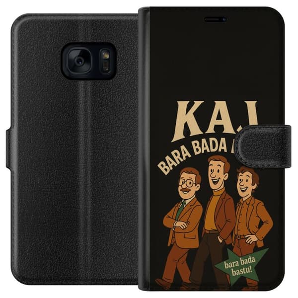 Samsung Galaxy S7 Lommeboketui Festivalen Kaj Bara Bada Badstu