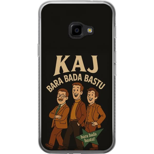 Samsung Galaxy Xcover 4 Genomskinligt Skal Kaj Bara Bada Bastu Festivalen