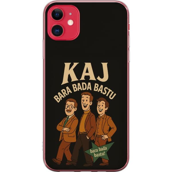 Apple iPhone 11 Läpinäkyvä kuori Kaj Bara Bada Sauna Festival