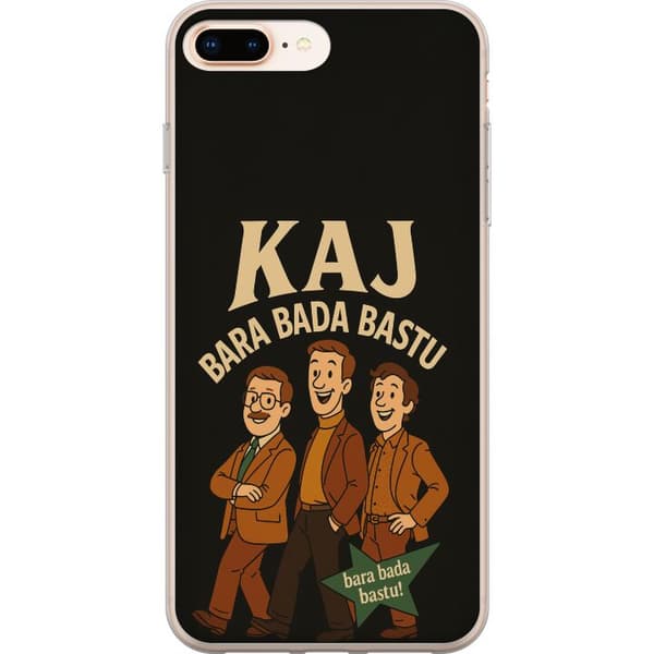 Apple iPhone 8 Plus Genomskinligt Skal Festivalen Kaj Bara Bada Bastu