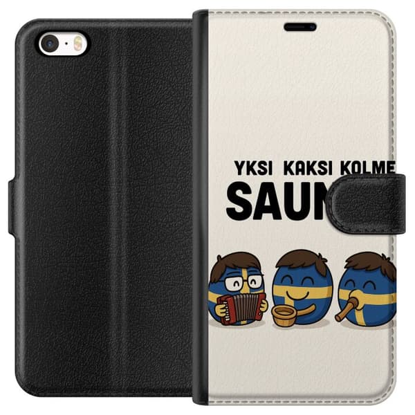 Apple iPhone SE (2016) Tegnebogsetui Festivalen Kaj Bara Bada Sauna