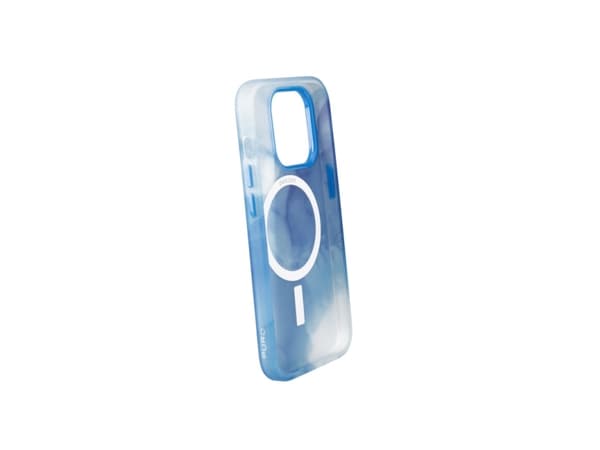 PURO PUIPC1561AQUALBLUE, Cover, Apple, iPhone 15, 15.5 cm (6.1"), Cyan