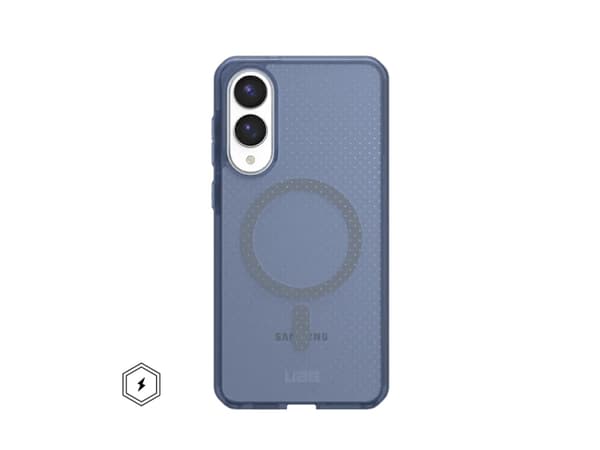 UAG Urban Armor Gear Dot Case mit Magnet-Modul | Samsung Galaxy S25 Edge | ash (grau transparent) | 214503113131 (214503113131)