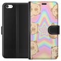 Miniatyrbillede 1 af 3: Apple iPhone 5 Tegnebogsetui Kawaii Capybara Galaxy Sød Anime Dyr Rummotiv Kawaii Trend Gave TikTok Design