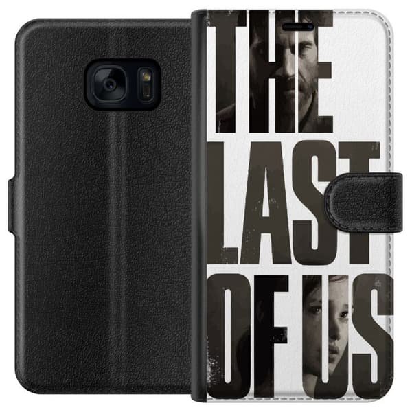 Samsung Galaxy S7 Lompakkokotelo The Last of Us Ellie Joel Apokalypsi Clickers TV-sarja Fanart Dystopia Pelimotiivi