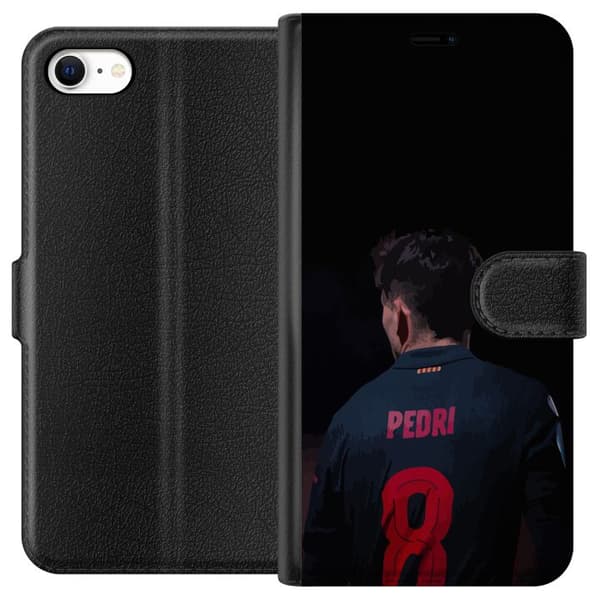 Apple iPhone 6 Tegnebogsetui Pedri FC Barcelona Fodbold Spansk Midtbanespiller Mål Sportsmotivation Fans Børn Ungdom