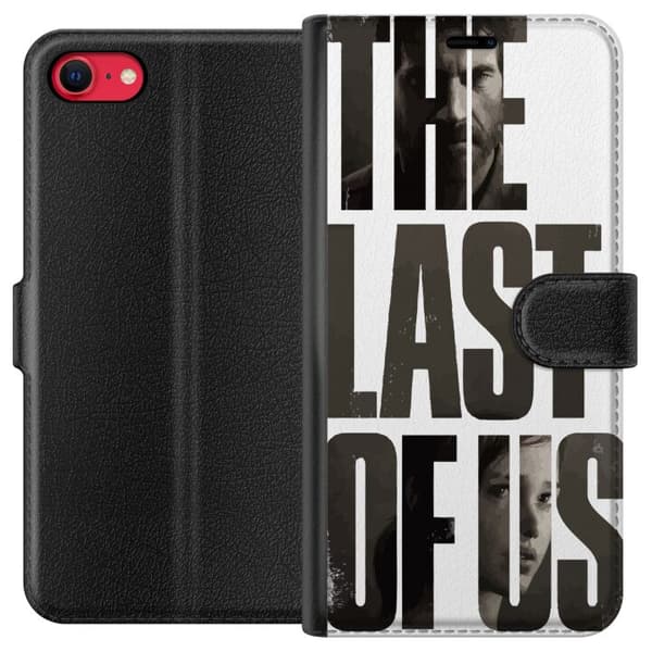 Apple iPhone 8 Lompakkokotelo The Last of Us Ellie Joel Apokalypsi Clickers TV-sarja Fanart Dystopia Pelimotiivi