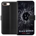 Miniatyrbild 1 av 3: Apple iPhone 8 Plus Plånboksfodral Black Mirror Sci-Fi Netflix Serie Dystopi Teknik Cyberpunk Mörkt TV Spelmotiv