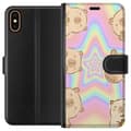 Miniatyrbillede 1 af 3: Apple iPhone X Tegnebogsetui Kawaii Capybara Galaxy Sød Anime Dyr Rummotiv Kawaii Trend Gave TikTok Design