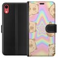 Miniatyrbilde 1 av 3: Apple iPhone XR Lommeboketui Kawaii Capybara Galaxy Søt Anime Dyr Romtema Kawaii Trend Gave TikTok Design