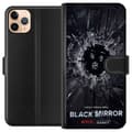 Miniatyrbillede 1 af 3: Apple iPhone 11 Pro Max Tegnebogsetui Black Mirror Sci-Fi Netflix Serie Dystopi Teknologi Cyberpunk Mørkt TV Videospil Tema