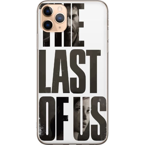 Apple iPhone 11 Pro Max Gjennomsiktig deksel The Last of Us Ellie Joel Apokalypse Clickers TV-serie Fanart Dystopi Spelmotiv