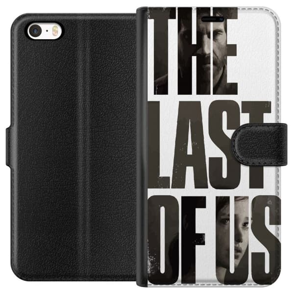 Apple iPhone 5s Lommeboketui The Last of Us Ellie Joel Apokalypse Clickers TV-serie Fanart Dystopi Spelmotiv