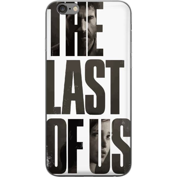 Apple iPhone 6 Plus Läpinäkyvä kuori The Last of Us Ellie Joel Apokalypsi Clickers TV-sarja Fanart Dystopia Pelimotiivi