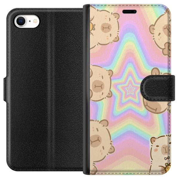 Apple iPhone 6s Tegnebogsetui Kawaii Capybara Galaxy Sød Anime Dyr Rummotiv Kawaii Trend Gave TikTok Design