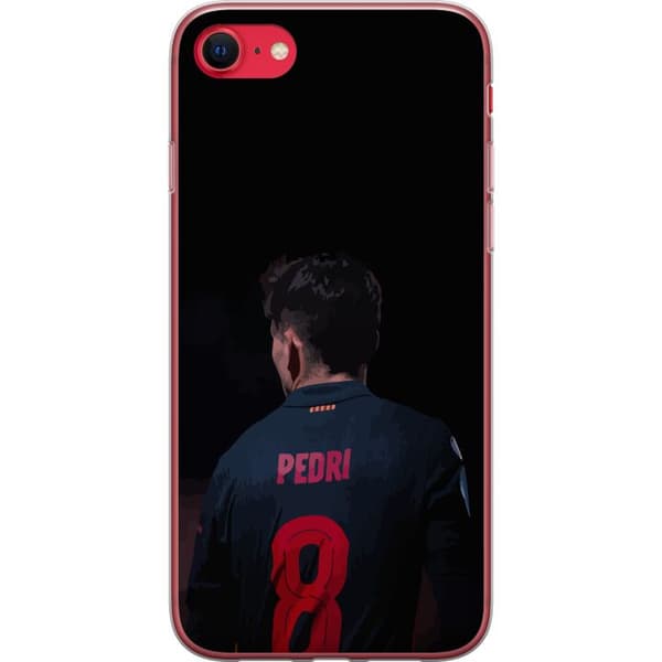 Apple iPhone 7 Gjennomsiktig deksel Pedri FC Barcelona Fotball Spansk Midtbanespiller Mål Sportsmotivasjon Fans Barn Ungdom