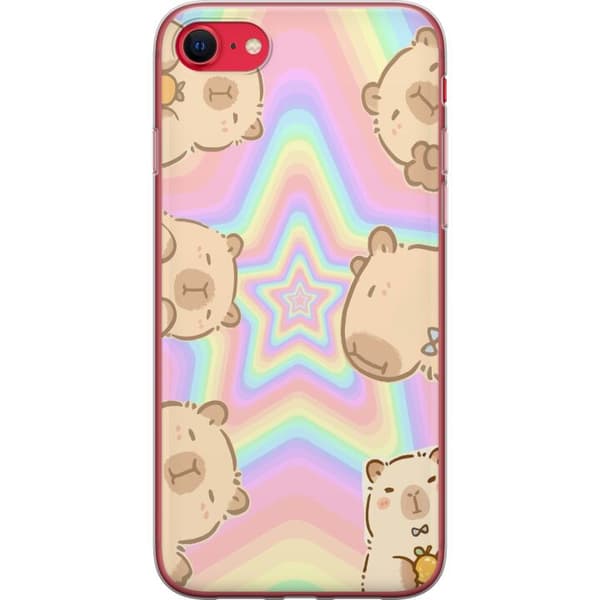 Apple iPhone 7 Läpinäkyvä kuori Kawaii Capybara Galaxy Söpö Anime Eläin Avaruusteema Kawaii Trendi Lahja TikTok-suunnittelu