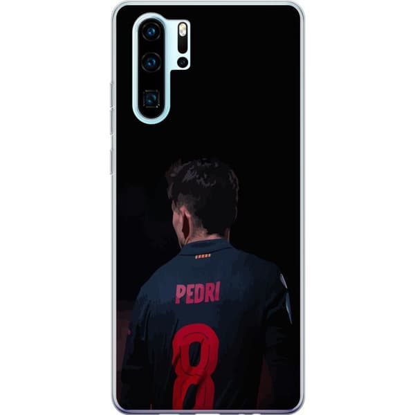 Huawei P30 Pro Gennemsigtig cover Pedri FC Barcelona Fodbold Spansk Midtbanespiller Mål Sportsmotivation Fans Børn Ungdom