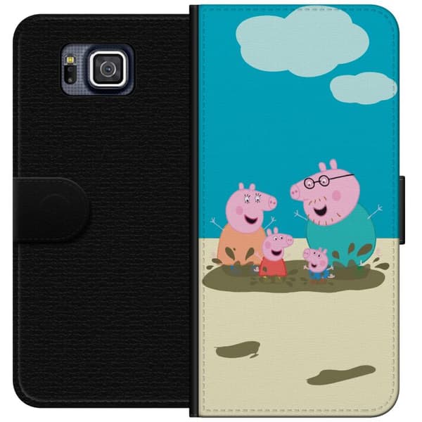 Samsung Galaxy Alpha Lompakkokotelo Greta Possu Perhe Jori Mutapuro Lasten Kuva Sarja Suosittu Lasten Hahmo Ilo