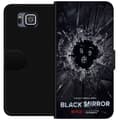 Miniatyrbillede 1 af 3: Samsung Galaxy Alpha Tegnebogsetui Black Mirror Sci-Fi Netflix Serie Dystopi Teknologi Cyberpunk Mørkt TV Videospil Tema