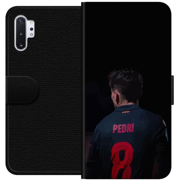 Samsung Galaxy Note10+ Lompakkokotelo Pedri FC Barcelona Jalkapallo Espanjalainen Keskikenttäpelaaja Maali Urheilumotivaatio Fanit Lapset Nuoret