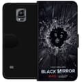 Miniatyrbillede 1 af 3: Samsung Galaxy Note 4 Tegnebogsetui Black Mirror Sci-Fi Netflix Serie Dystopi Teknologi Cyberpunk Mørkt TV Videospil Tema