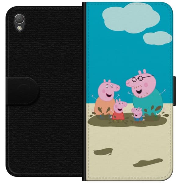 Sony Xperia Z3 Lompakkokotelo Greta Possu Perhe Jori Mutapuro Lasten Kuva Sarja Suosittu Lasten Hahmo Ilo
