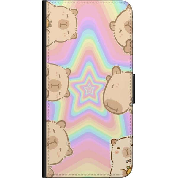 Sony Xperia Z3 Lompakkokotelo Kawaii Capybara Galaxy Söpö Anime Eläin Avaruusteema Kawaii Trendi Lahja TikTok-suunnittelu