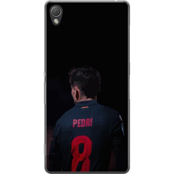 Sony Xperia Z3 Läpinäkyvä kuori Pedri FC Barcelona Jalkapallo Espanjalainen Keskikenttäpelaaja Maali Urheilumotivaatio Fanit Lapset Nuoret