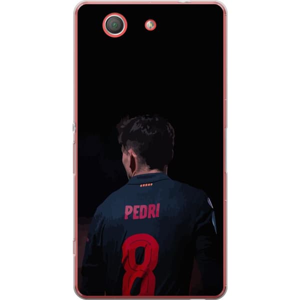 Sony Xperia Z3 Compact Gjennomsiktig deksel Pedri FC Barcelona Fotball Spansk Midtbanespiller Mål Sportsmotivasjon Fans Barn Ungdom